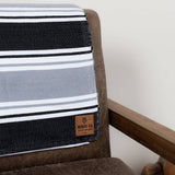 Grey & Black Drummond Blanket - Threshold Coffee