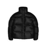 Black Boxy Puffer Jacket - Threshold Coffee