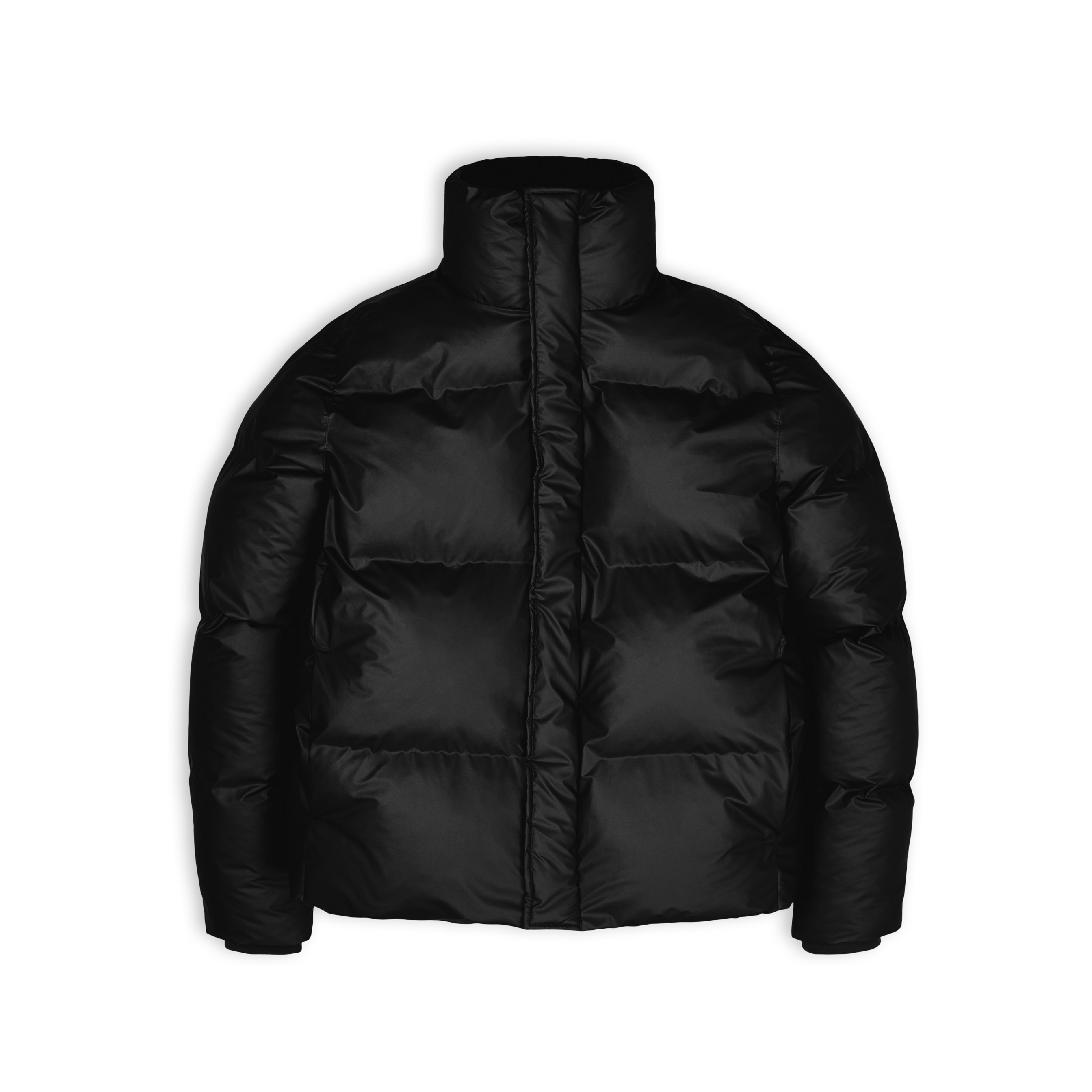 Black Boxy Puffer Jacket - Outerwear - Wolfe Co. Apparel and Goods