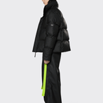 Black Boxy Puffer Jacket - Threshold Coffee