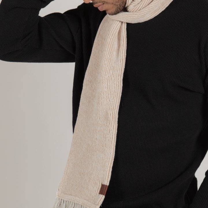 Longford Beige Scarf - Threshold Coffee
