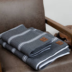 Charcoal Drummond Blanket - Threshold Coffee
