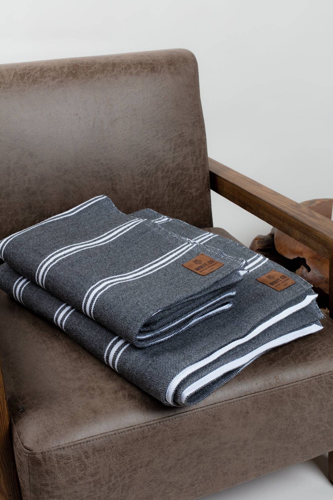 Charcoal Drummond Blanket - Threshold Coffee