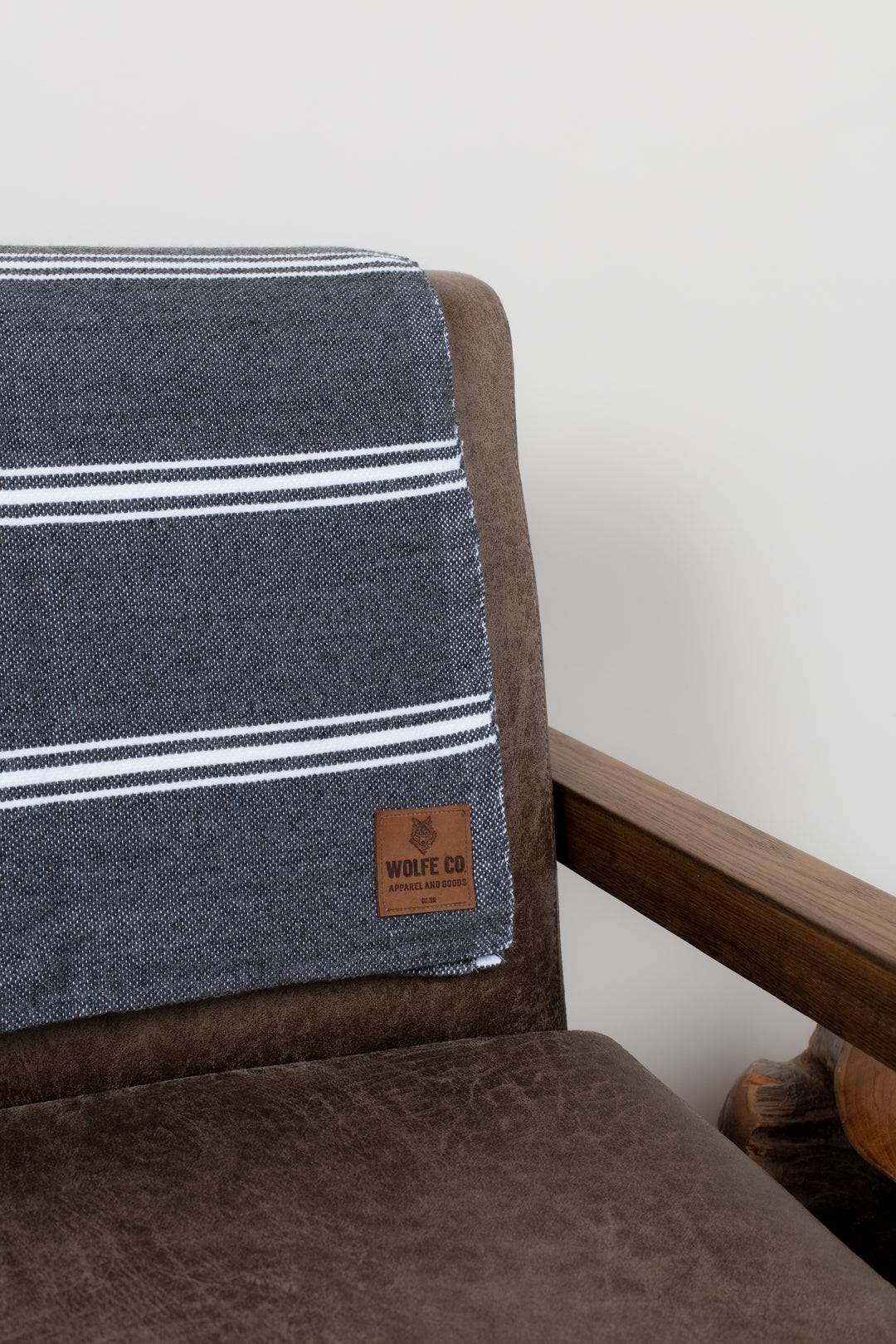 Charcoal Drummond Blanket - Threshold Coffee
