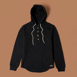 Camping Hoodie - Black Rainbow Speckle: Large - Threshold Collective