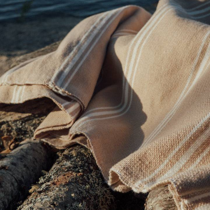 Beige Drummond Blanket - Threshold Coffee