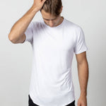White Huxley T-Shirt - Threshold Coffee