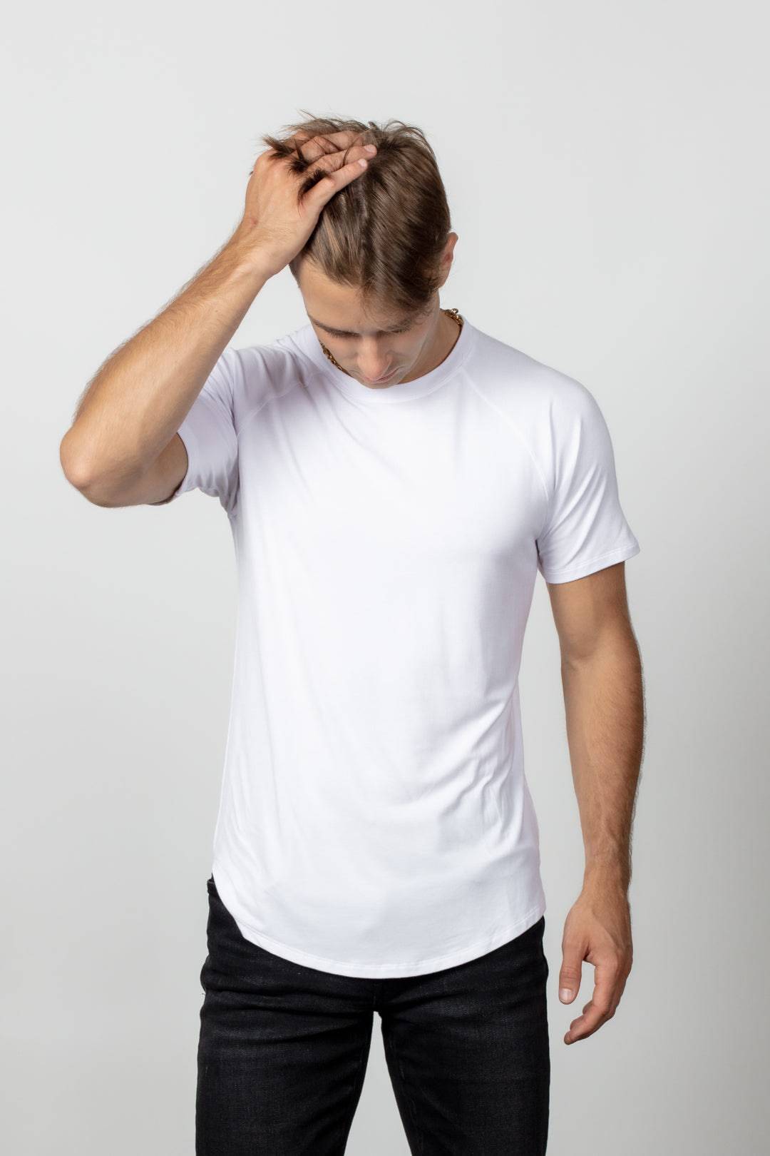 White Huxley T-Shirt - Threshold Coffee
