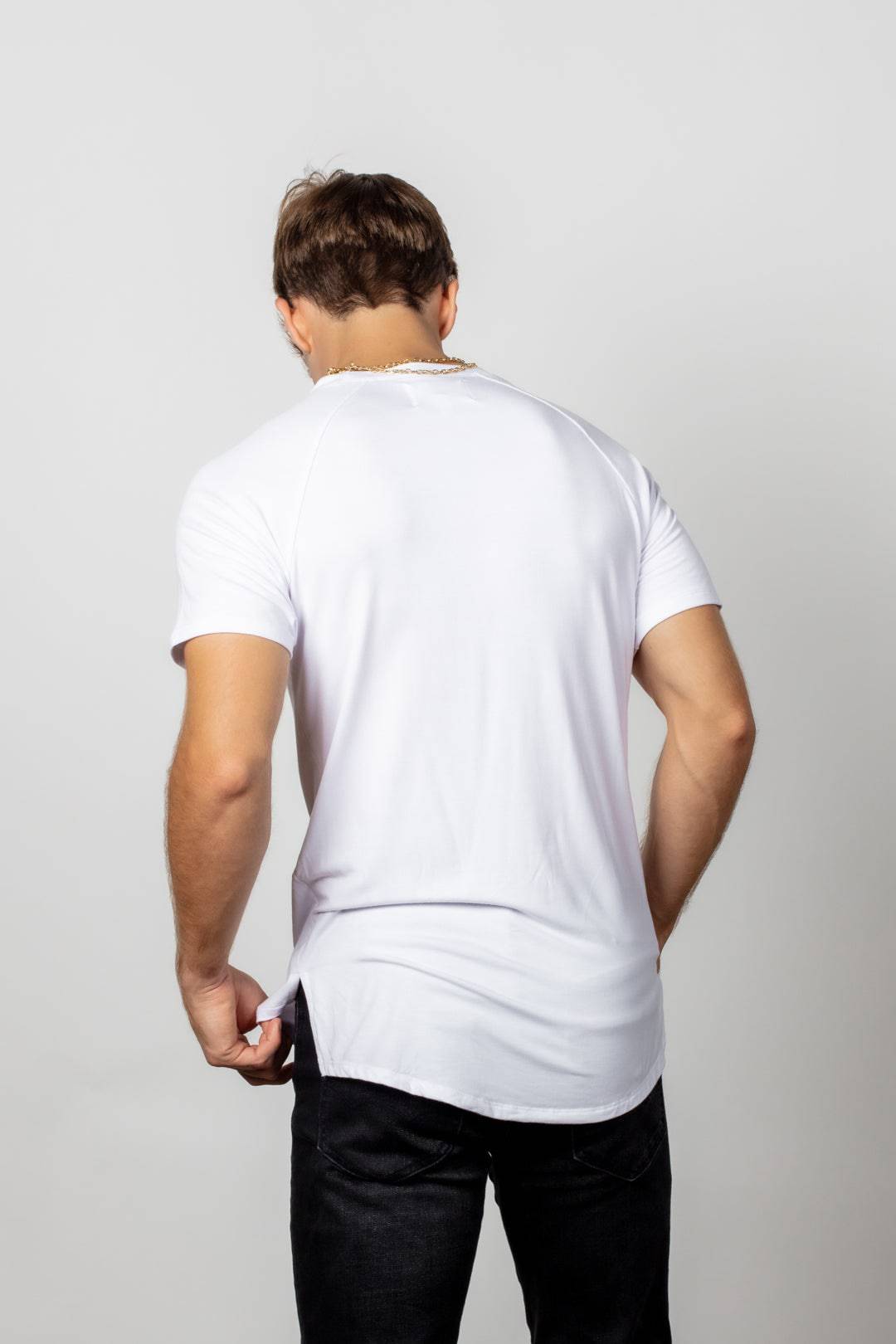 White Huxley T-Shirt - Threshold Coffee
