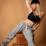 Thalia Black Sports Bra - Threshold Coffee