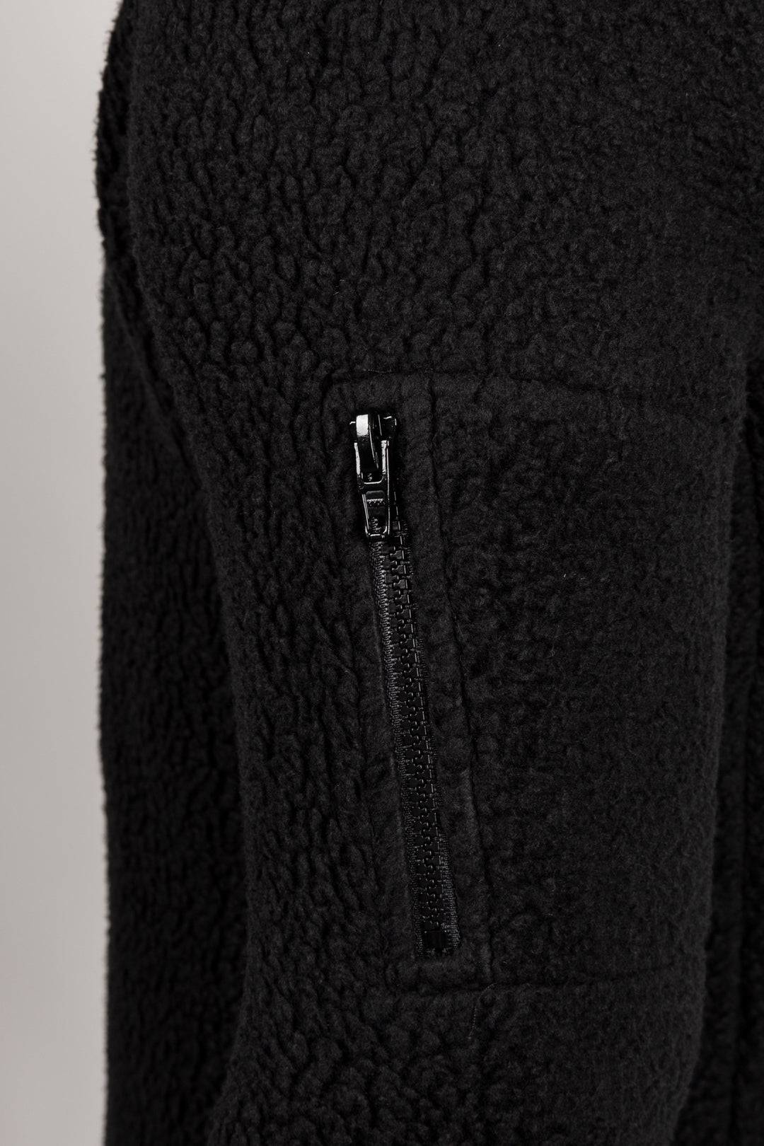 Black Kitimat Men's Half Zip - Threshold Coffee