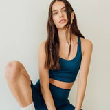 Thalia Pacific Sports Bra - Threshold Coffee