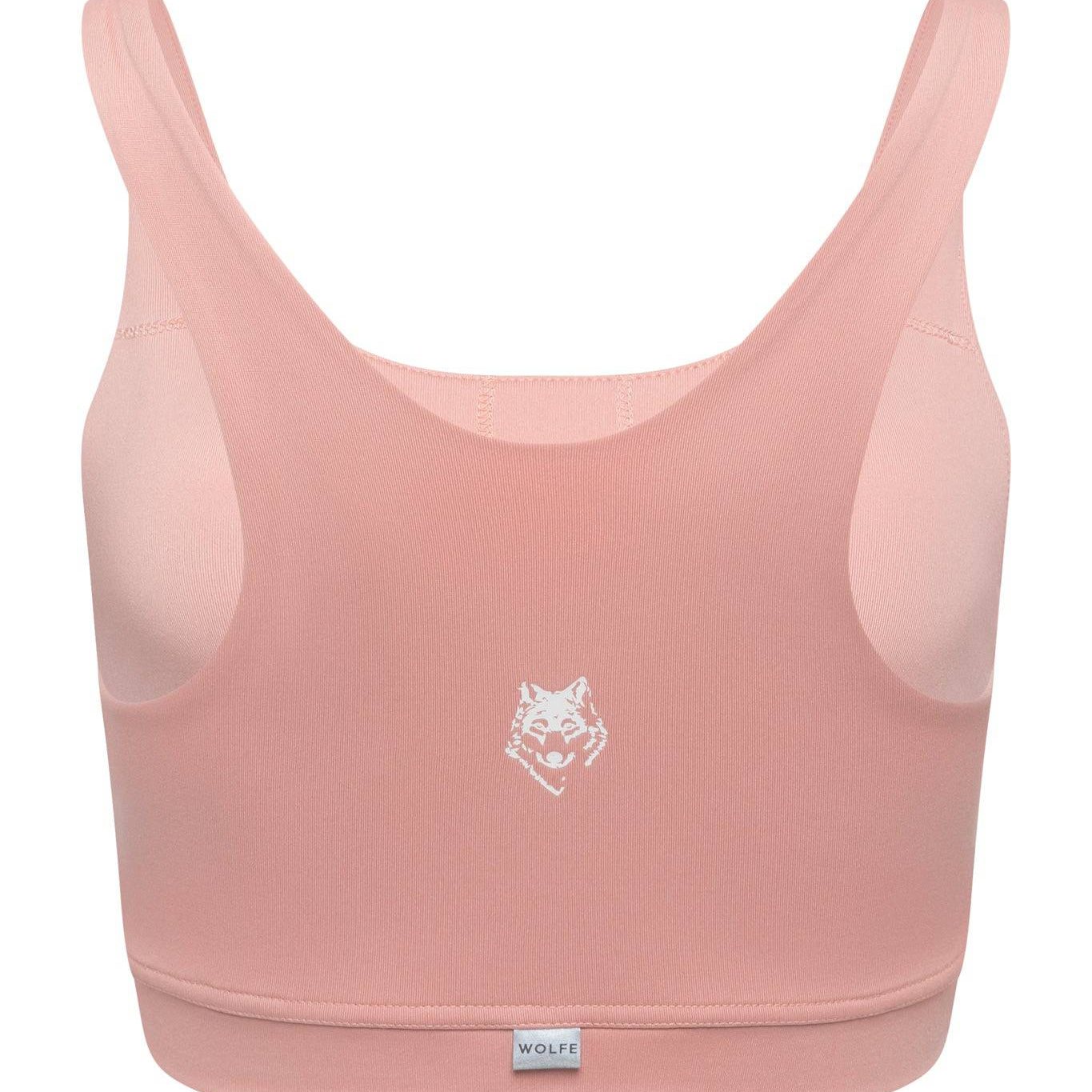Thalia Blush Sports Bra - Threshold Coffee