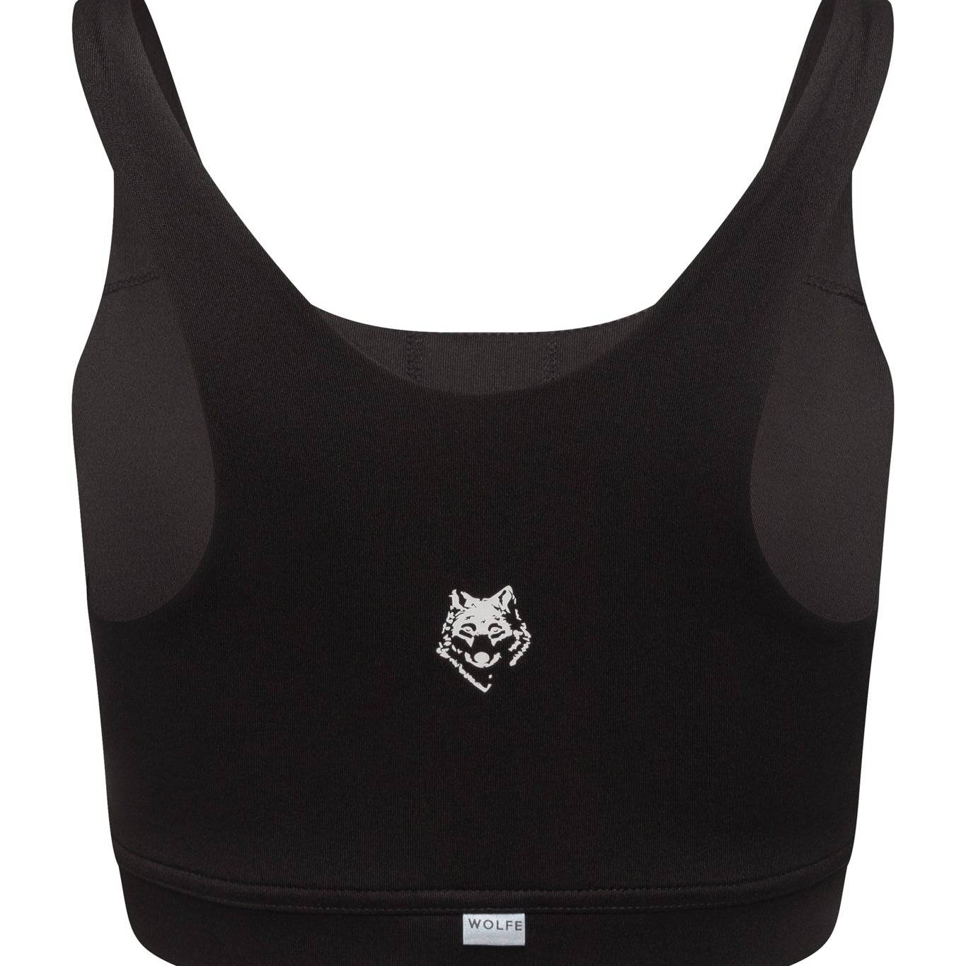 Thalia Black Sports Bra - Threshold Coffee