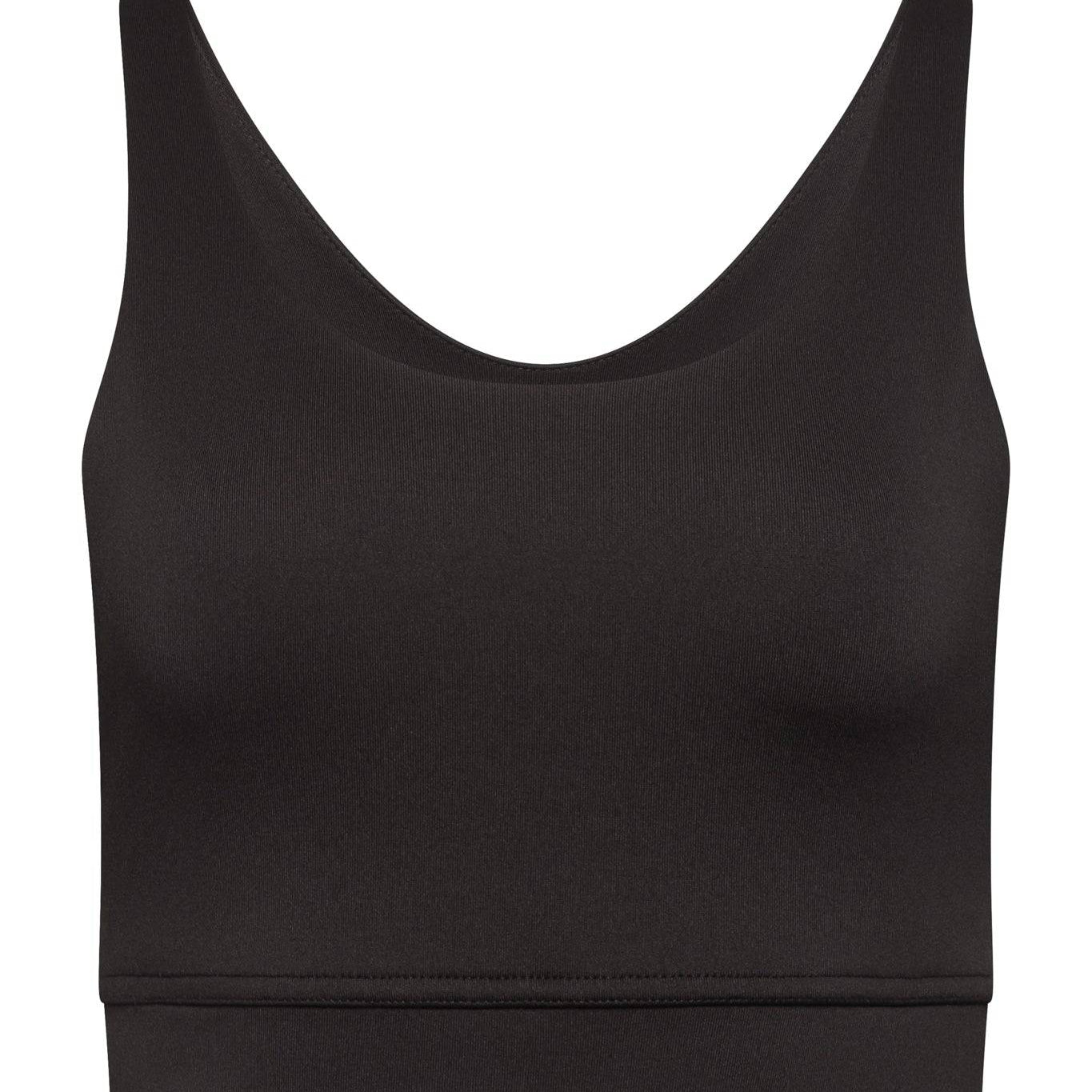 Thalia Black Sports Bra - Threshold Coffee