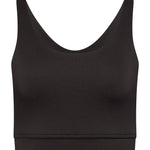 Thalia Black Sports Bra - Threshold Coffee