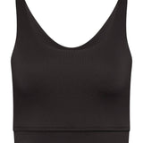Thalia Black Sports Bra - Threshold Coffee