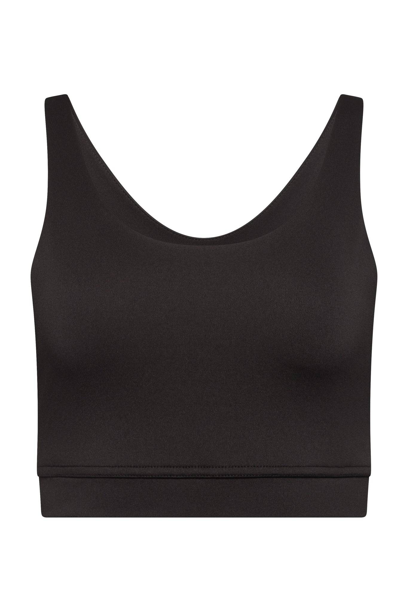 Thalia Black Sports Bra - Threshold Coffee