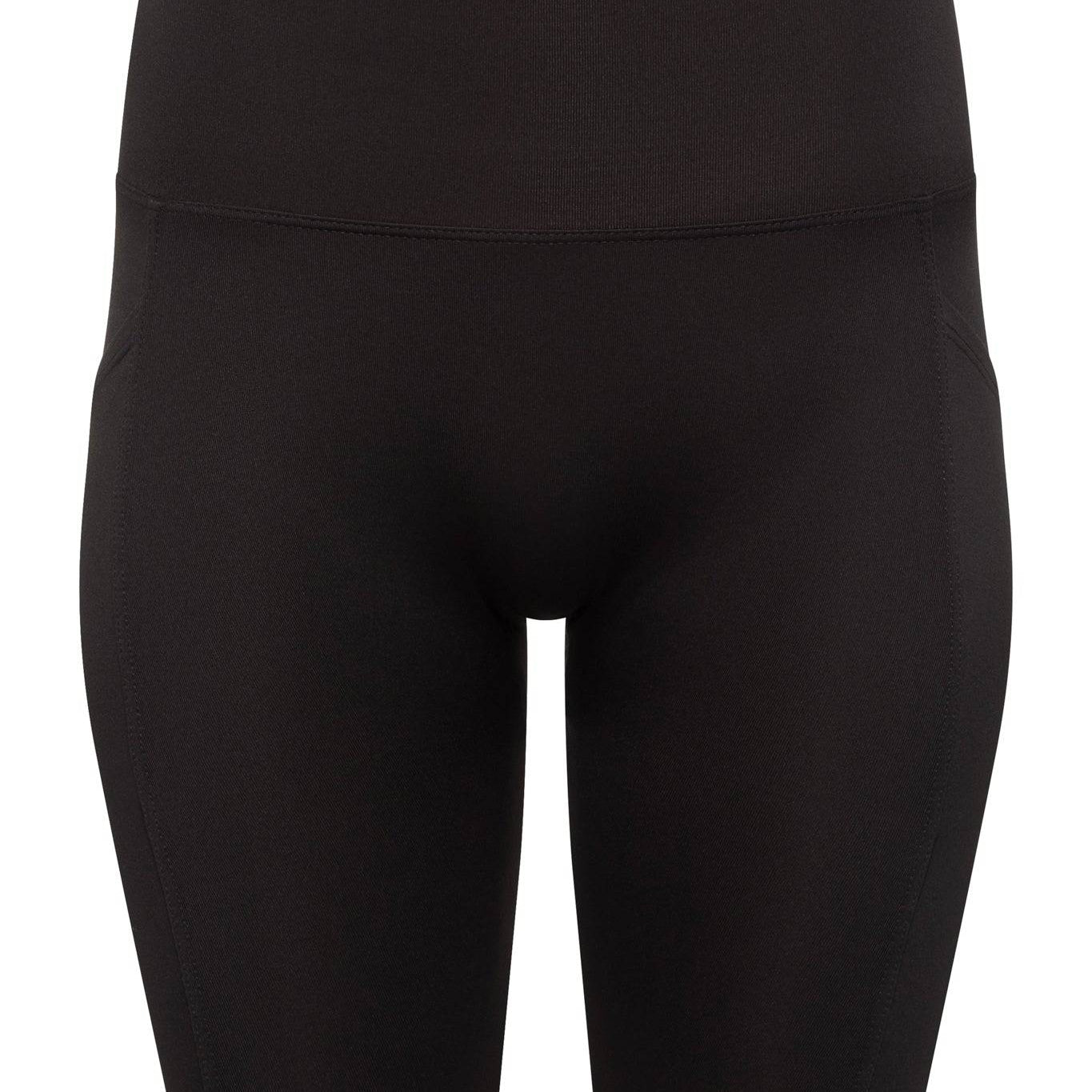 Thalia Black Bike Short - Threshold Coffee