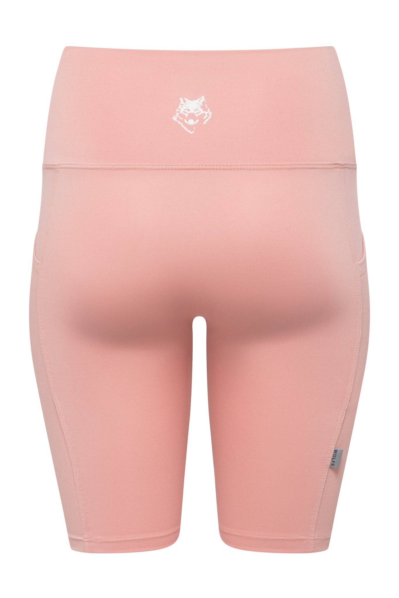 Thalia Blush Bike Short - Threshold Coffee