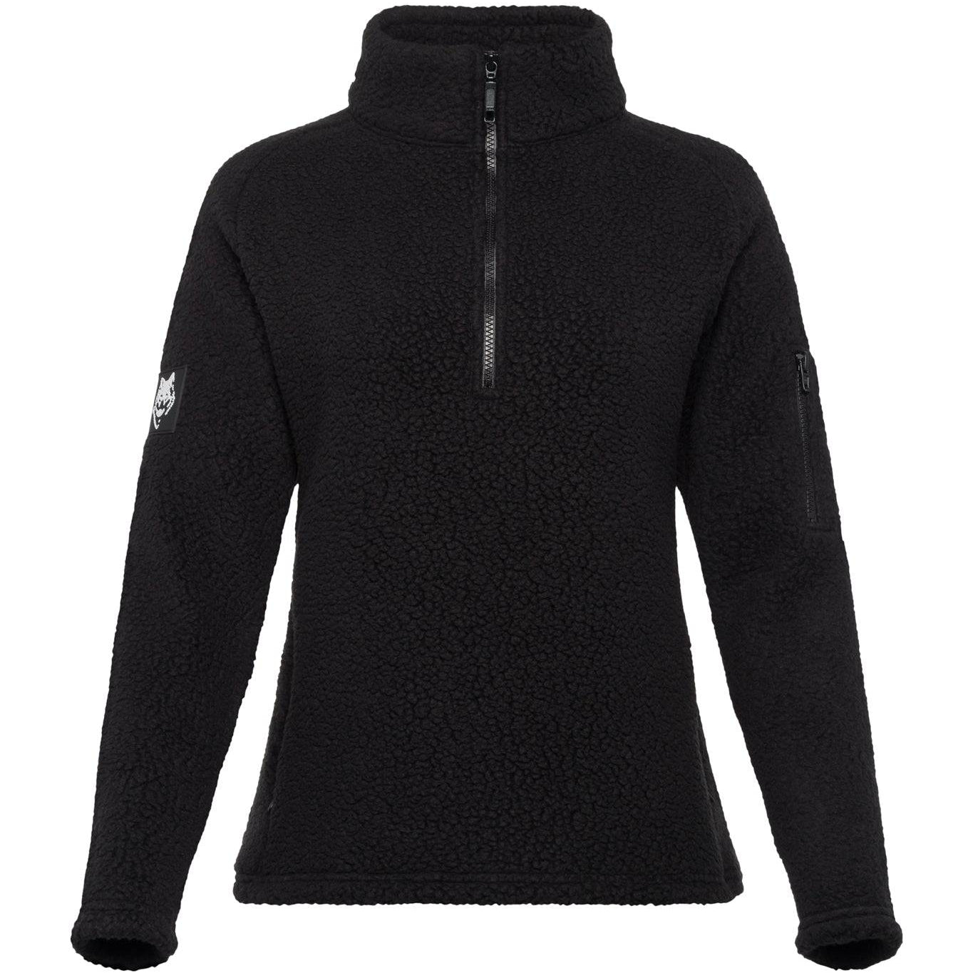 Black Kitimat Women's Half Zip - Threshold Coffee