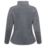 Grey Kitimat Women's Half Zip - Threshold Coffee