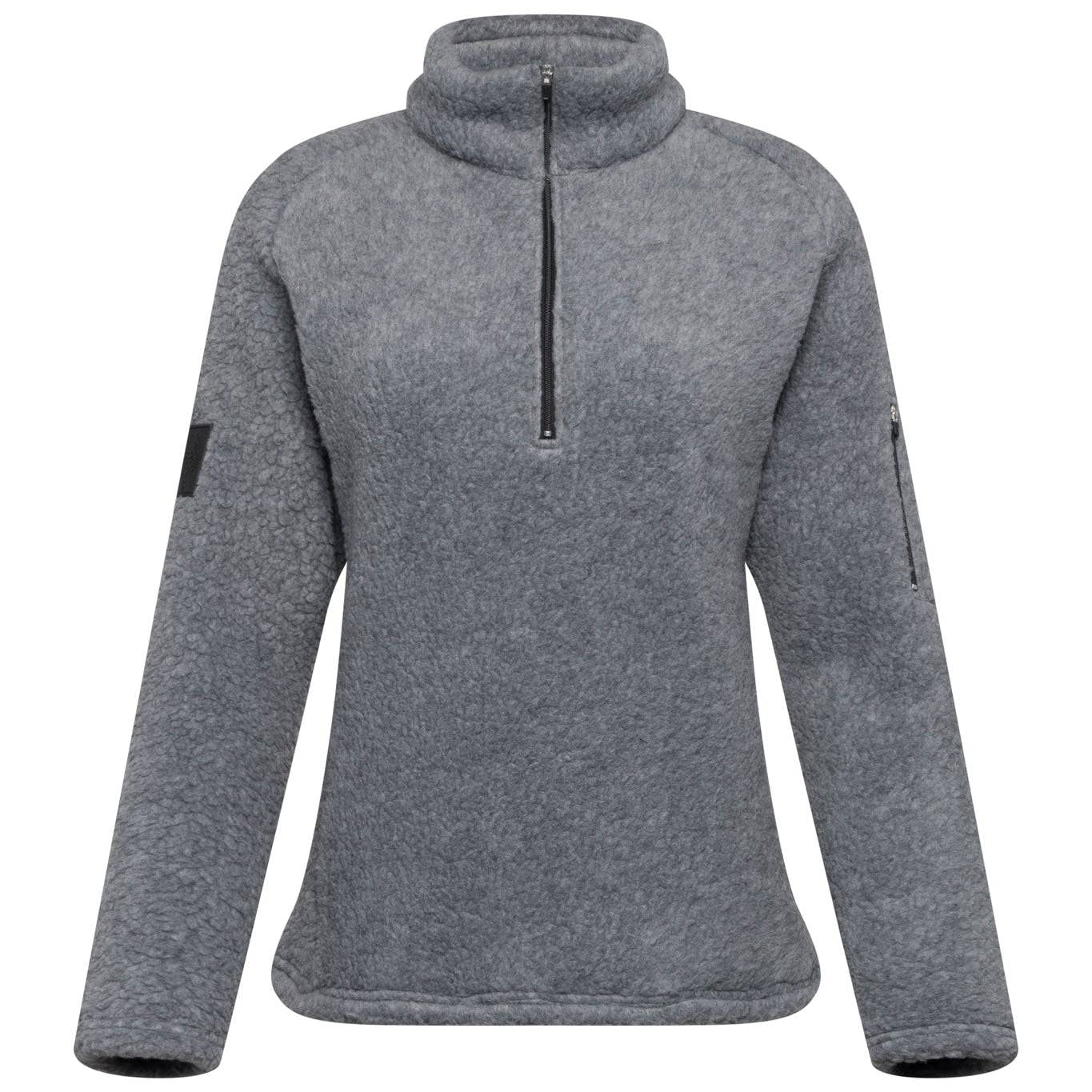 Grey Kitimat Women's Half Zip - Threshold Coffee