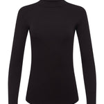 Ribbed Black Turtleneck - Threshold Coffee