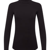 Ribbed Black Turtleneck - Threshold Coffee