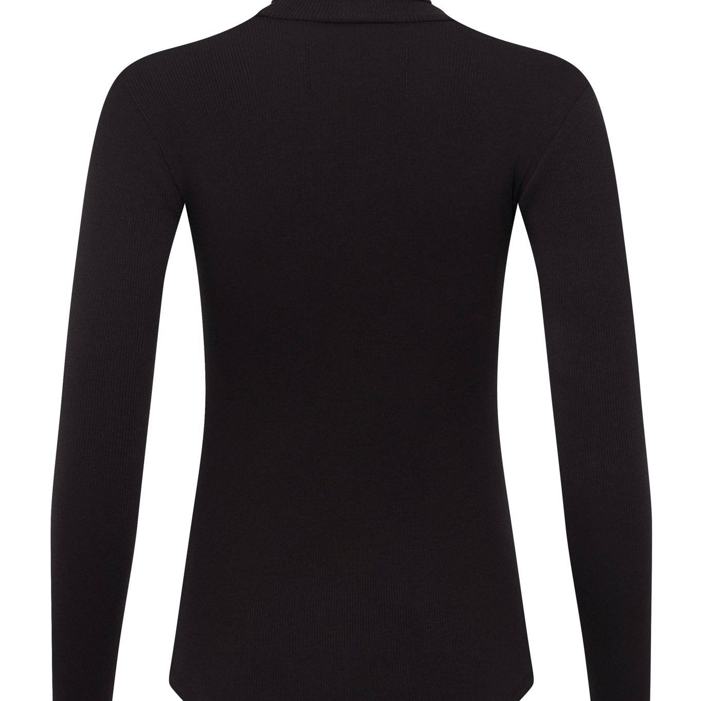 Ribbed Black Turtleneck - Threshold Coffee