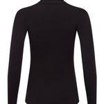 Ribbed Black Turtleneck - Threshold Coffee