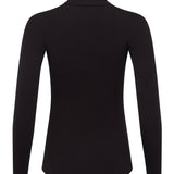 Ribbed Black Turtleneck - Threshold Coffee