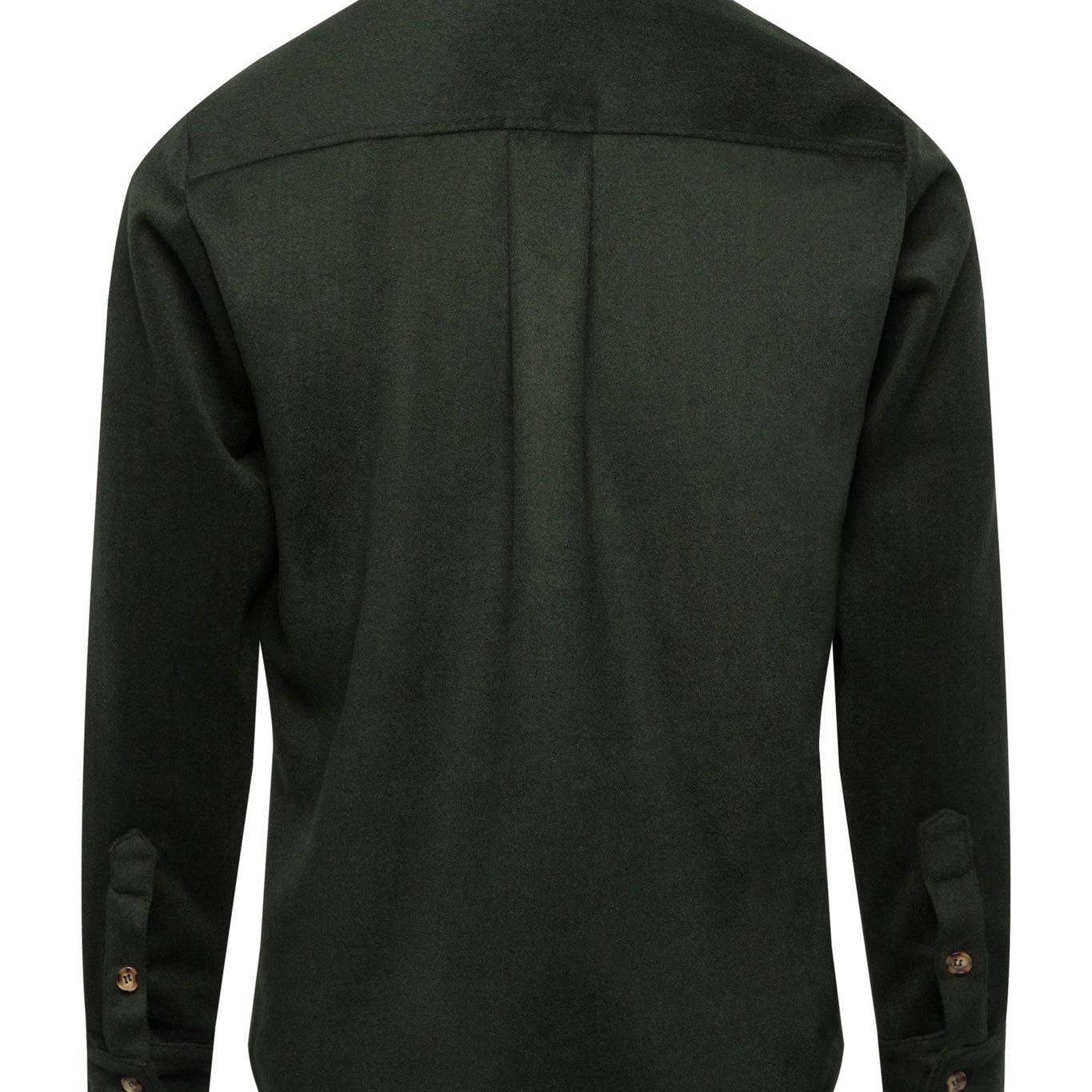 Green Wool Button Down - Threshold Coffee
