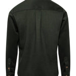 Green Wool Button Down - Threshold Coffee
