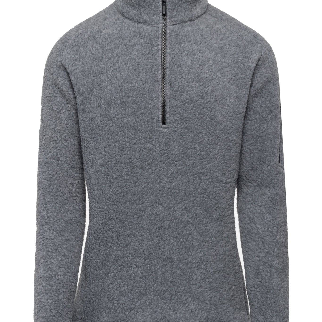 Grey Kitimat Men's Half Zip - Threshold Coffee