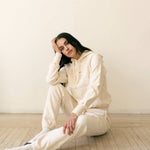 Quesnel Ivory Jogger - Threshold Coffee