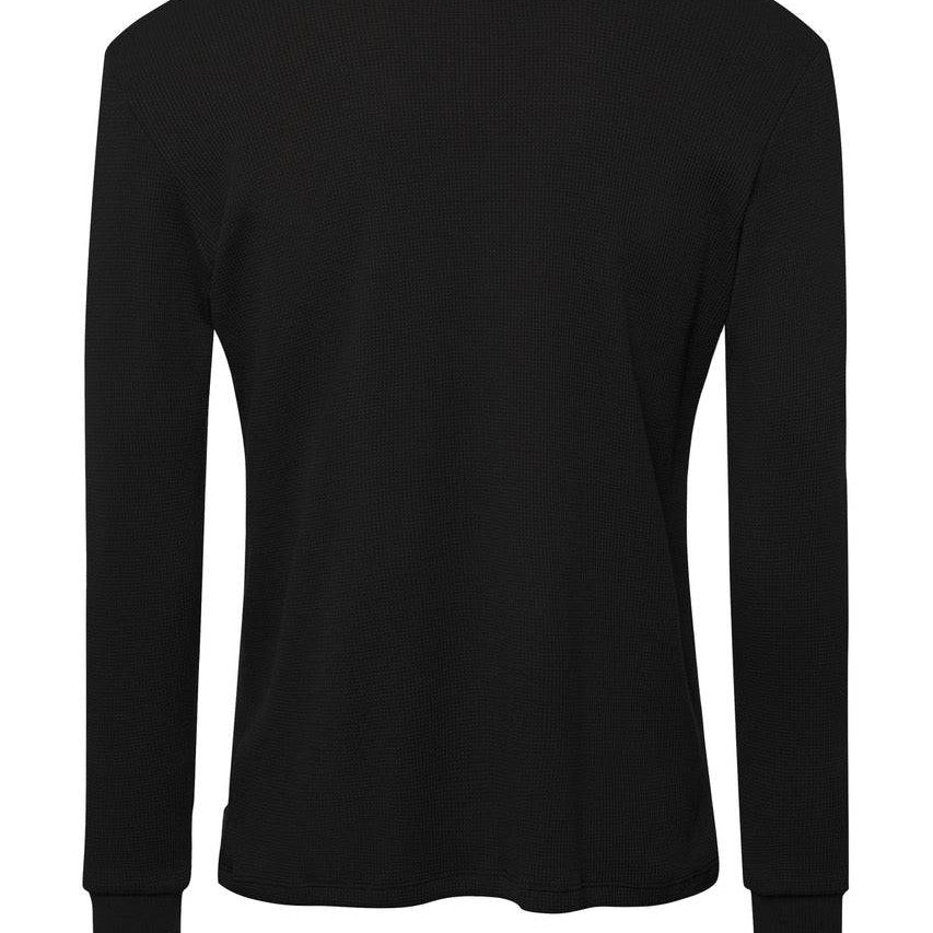 Black Straight Hem Waffle Knit - Threshold Coffee