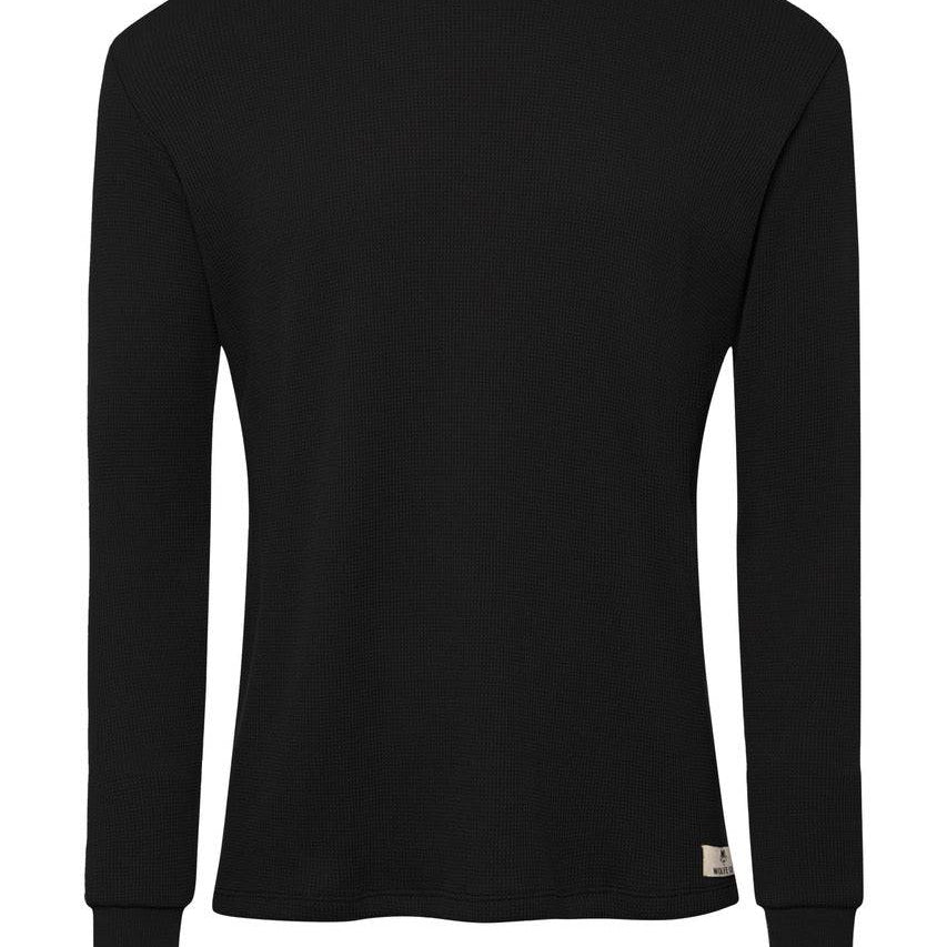 Black Straight Hem Waffle Knit - Threshold Coffee