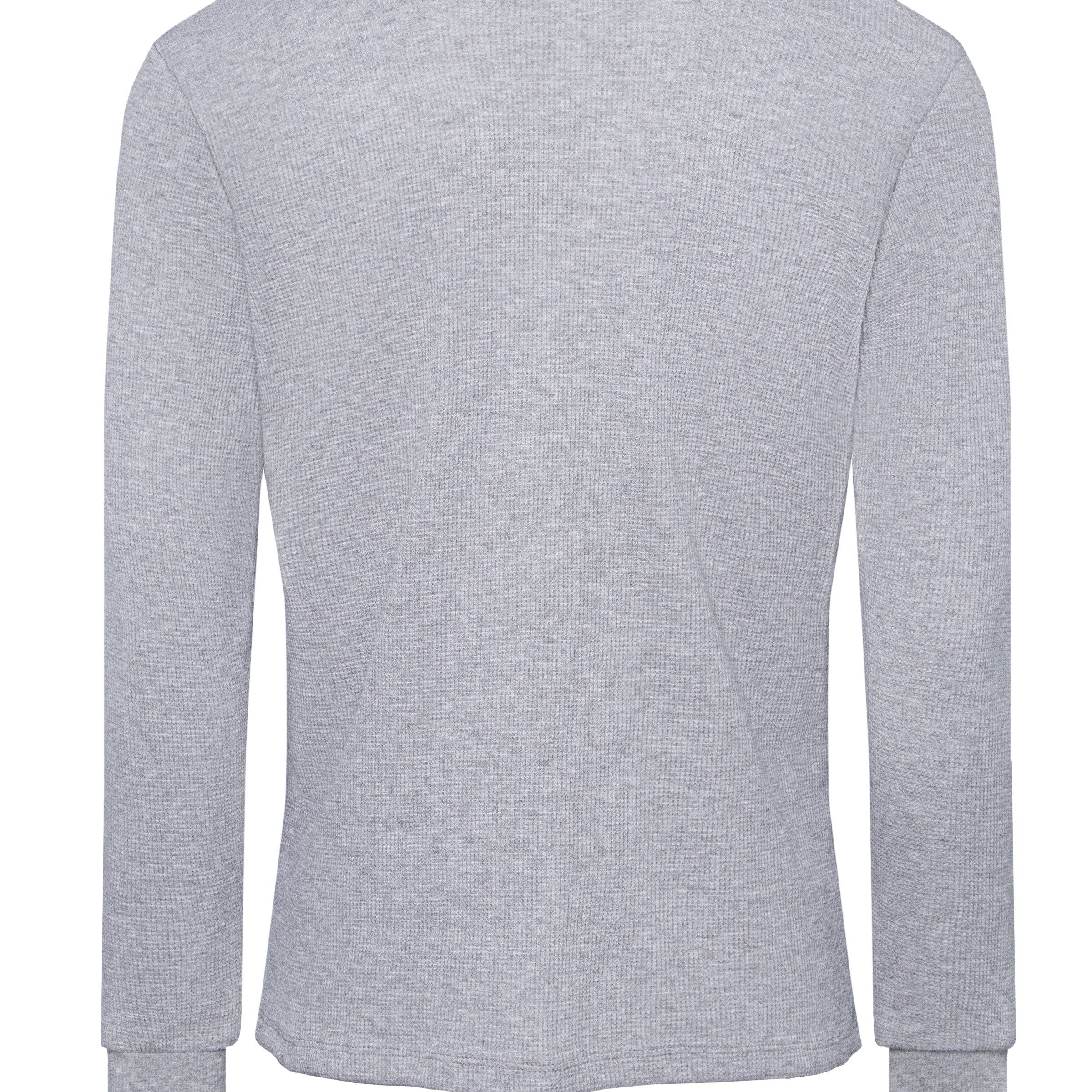 Grey Straight Hem Waffle Knit - Threshold Coffee