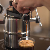 BELLMAN Stovetop Espresso & Cappuccino Maker with Pressure Gauge - Threshold Coffee
