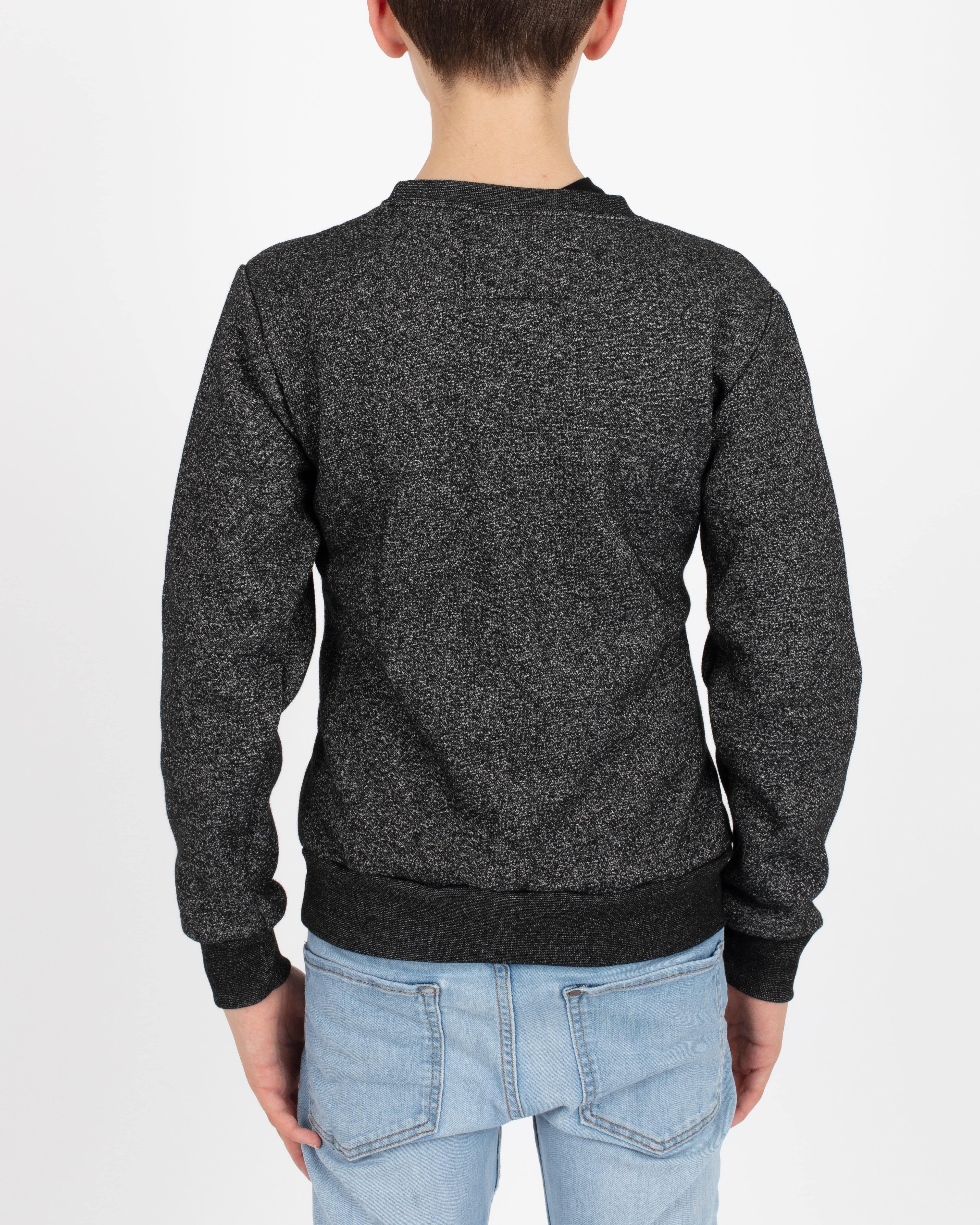 Wolfe Cubs Marled Black Crewneck - Threshold Coffee