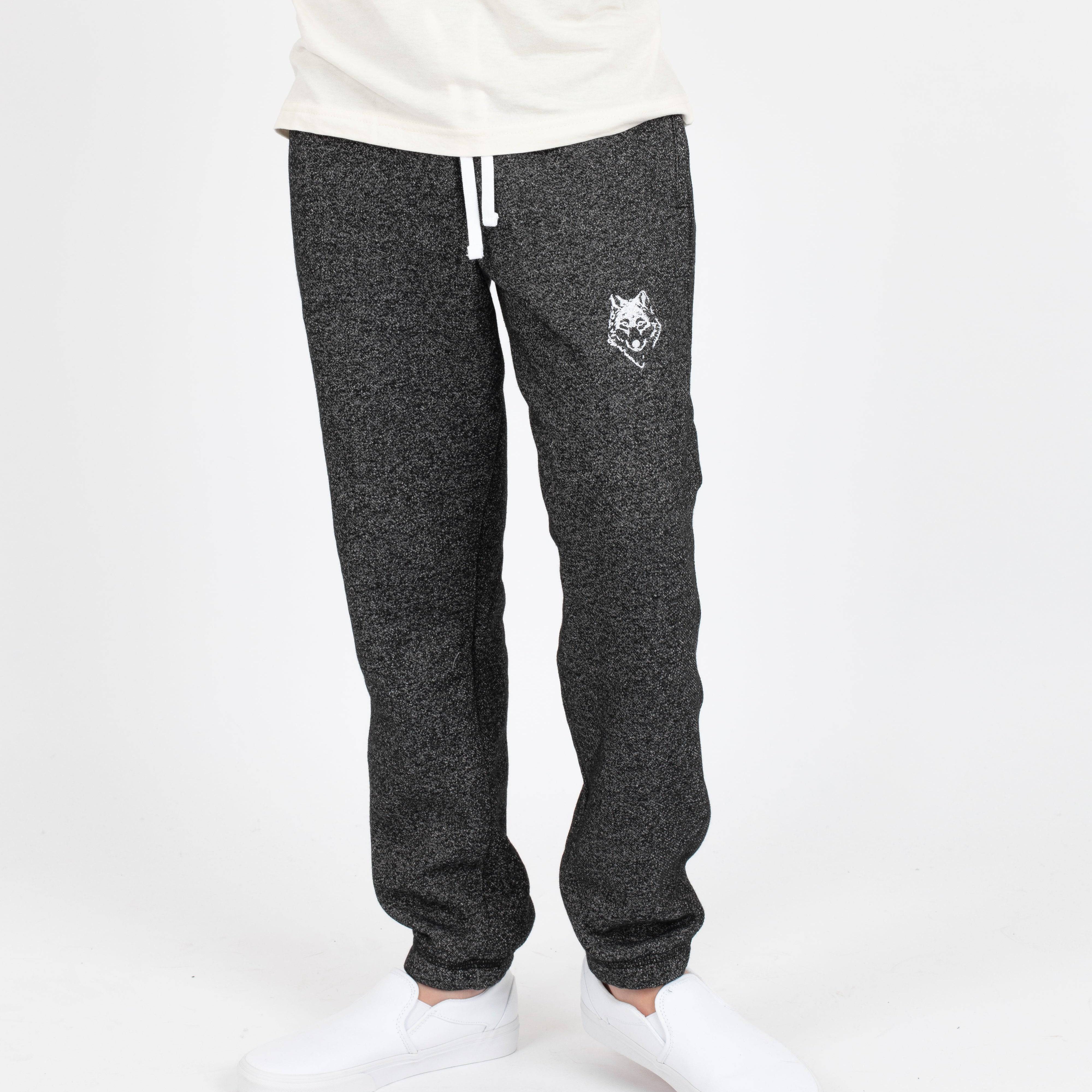 Wolfe Cubs Marled Black Sweatpants - Threshold Coffee