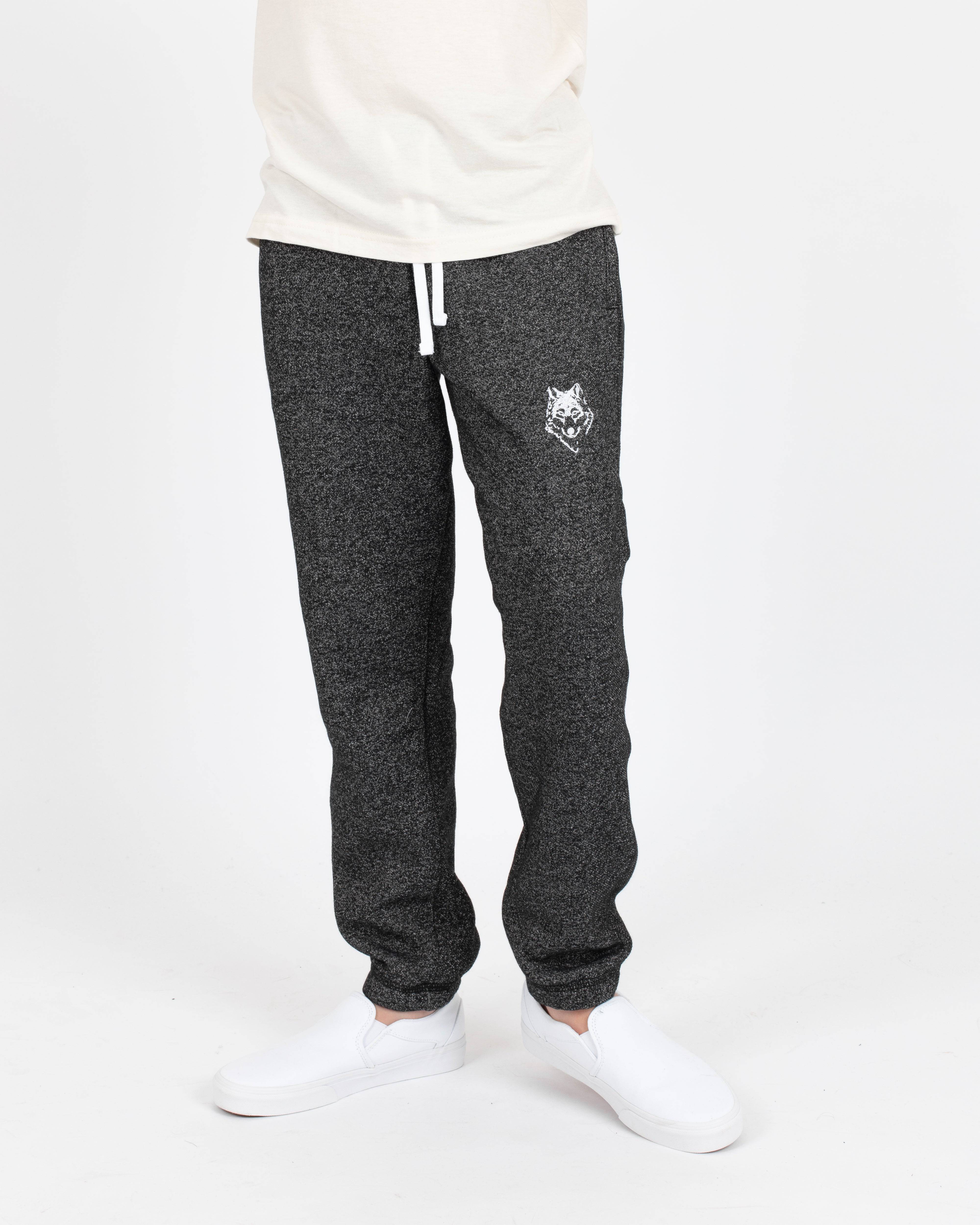 Wolfe Cubs Marled Black Sweatpants - Threshold Coffee