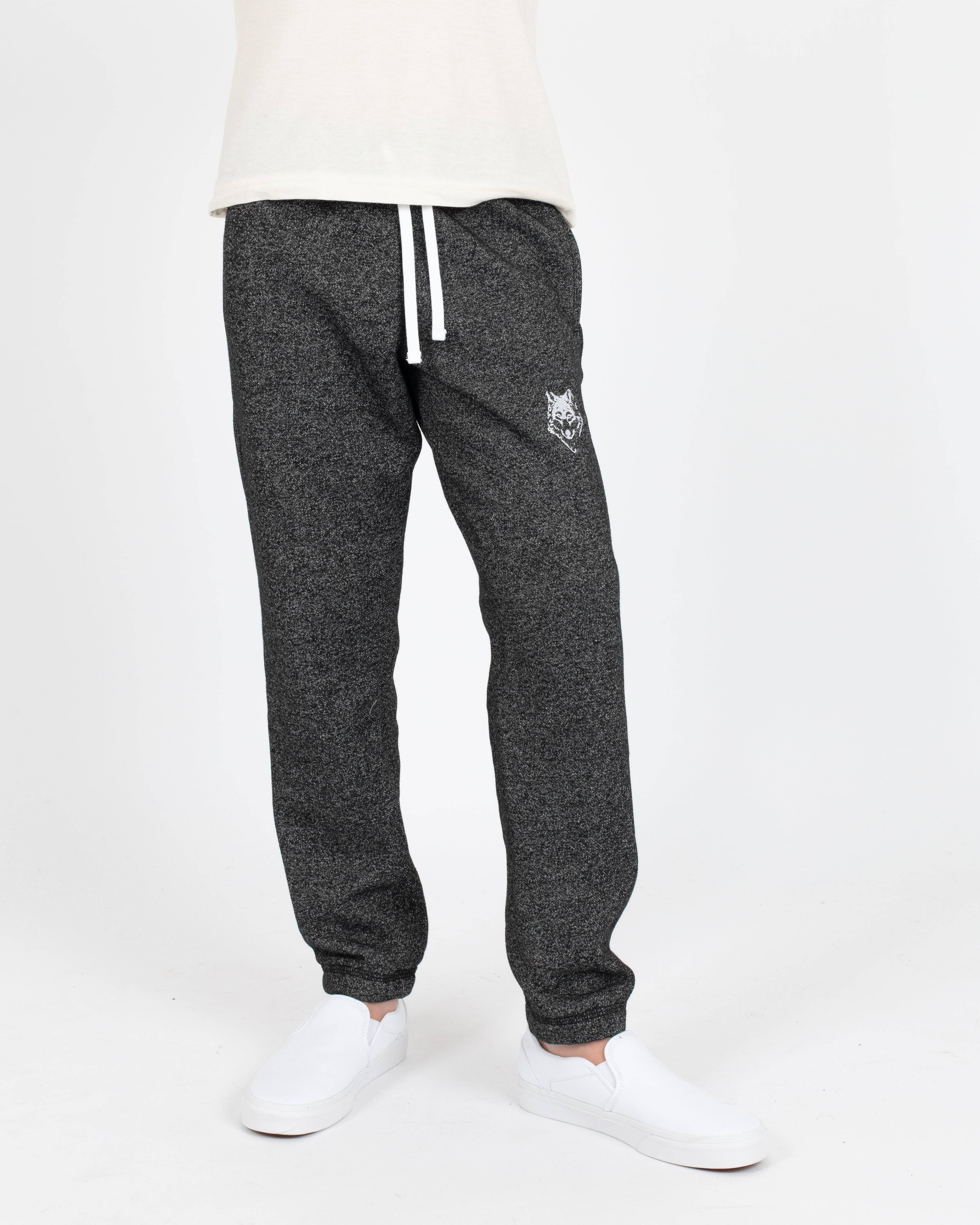 Wolfe Cubs Marled Black Sweatpants - Threshold Coffee