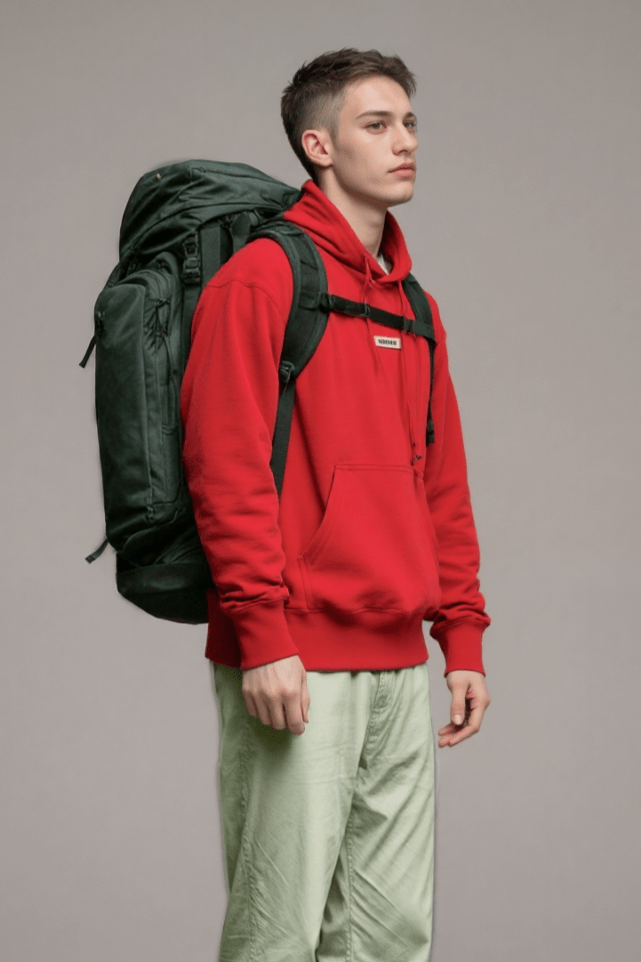 Red Brooks Pullover - Threshold Coffee