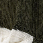 Mountain Socks - Olive Black Stripe - Threshold Collective