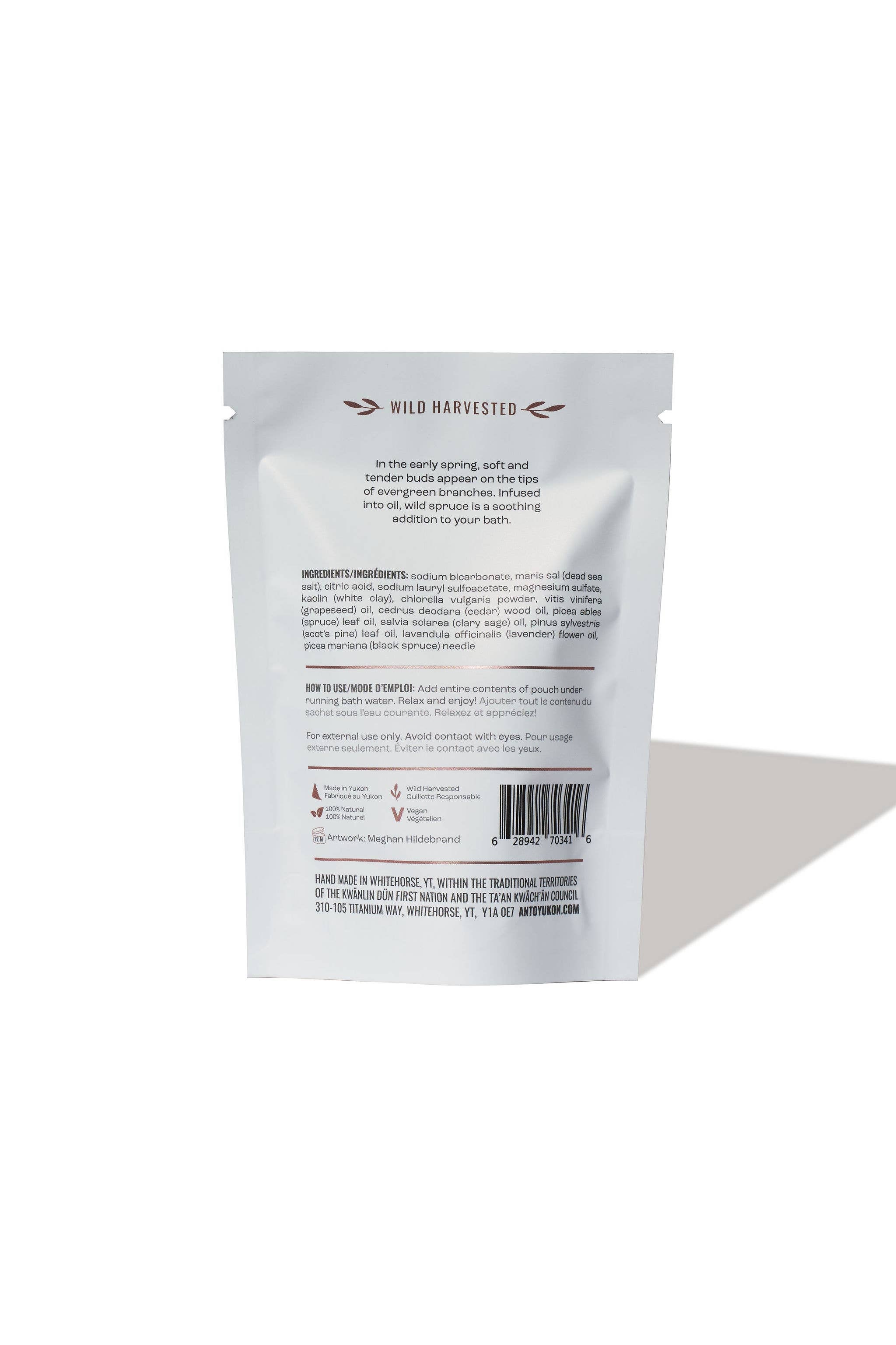 Foaming Spruce Bath Soak: 100 g - Threshold Collective