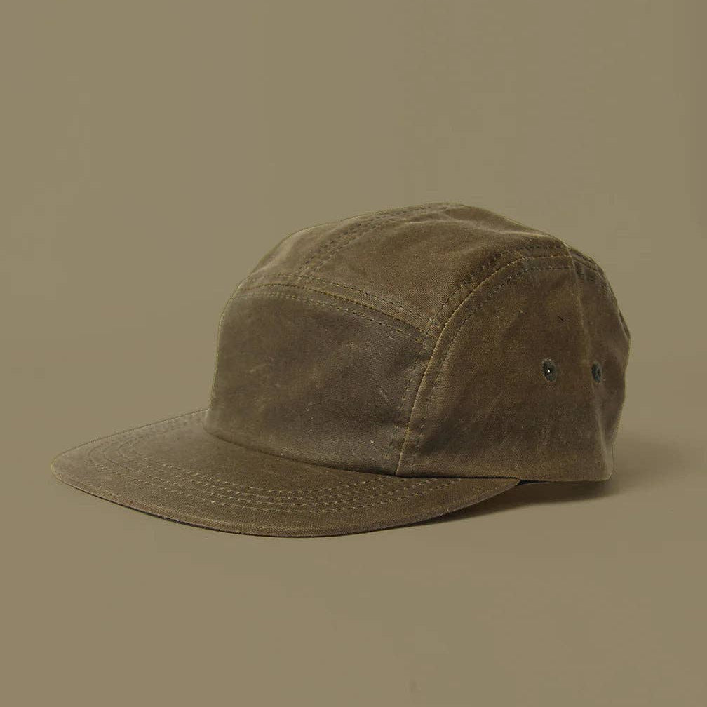 5 Panel - Blank - Army Waxed Cotton - Threshold Collective