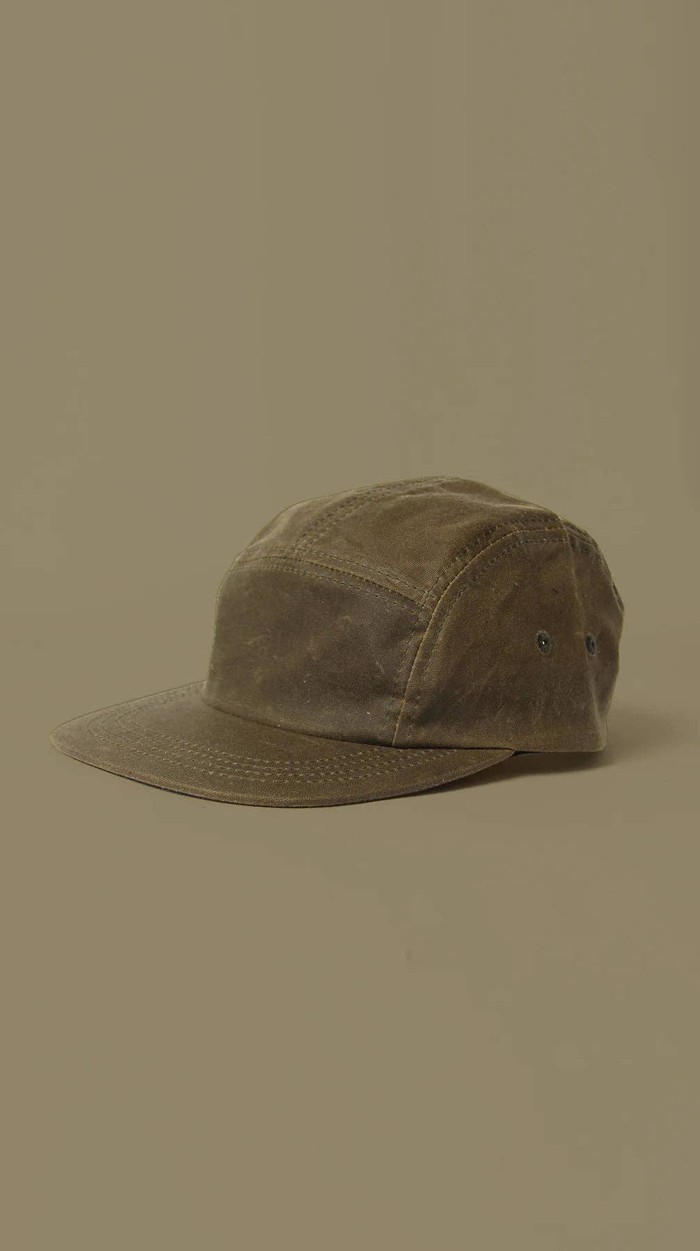 5 Panel - Blank - Army Waxed Cotton - Threshold Collective