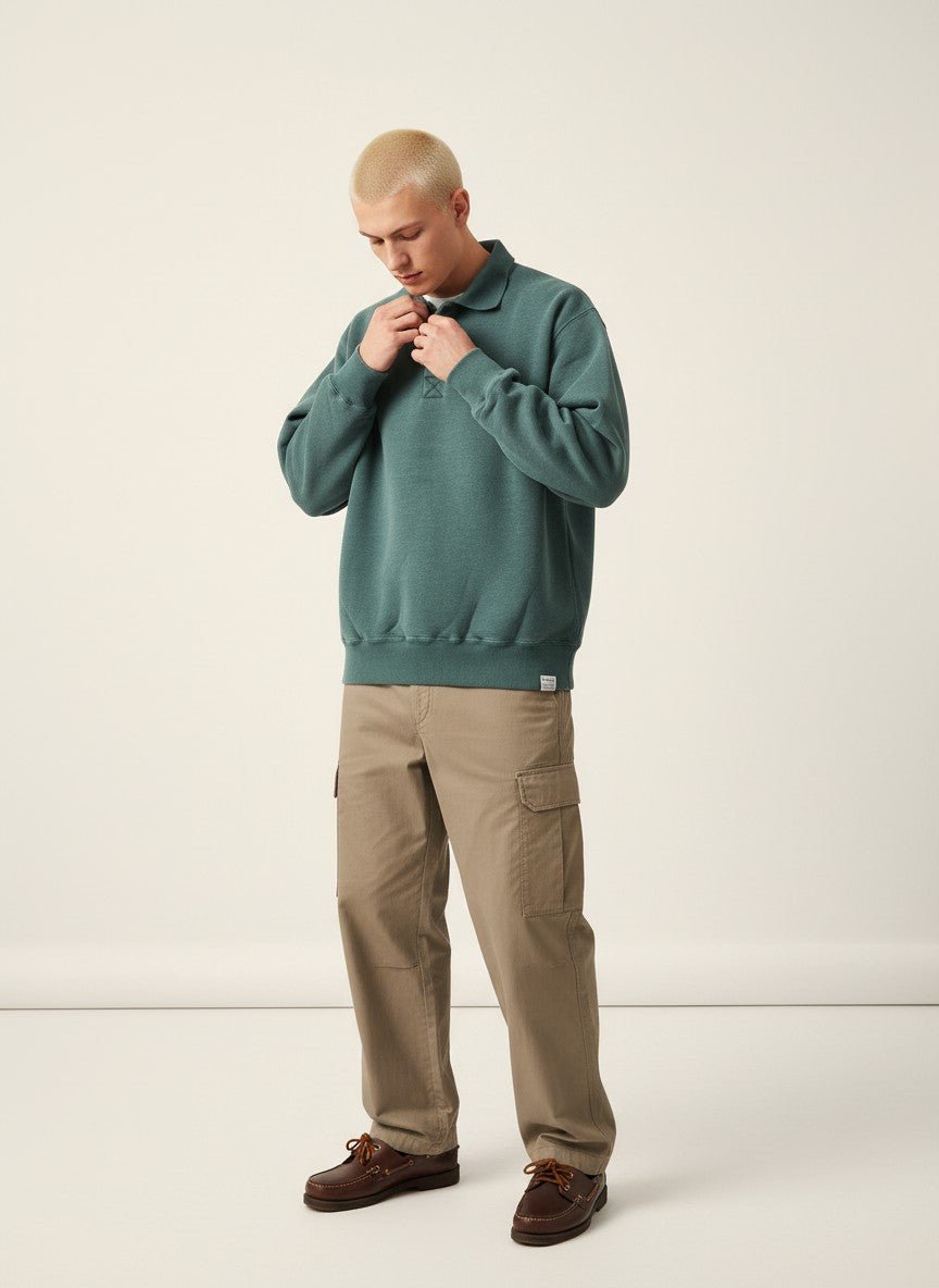 Vintage Cotton Polo - Threshold Collective